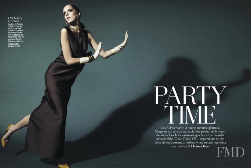 Iris Egbers featured in Party Time, December 2012