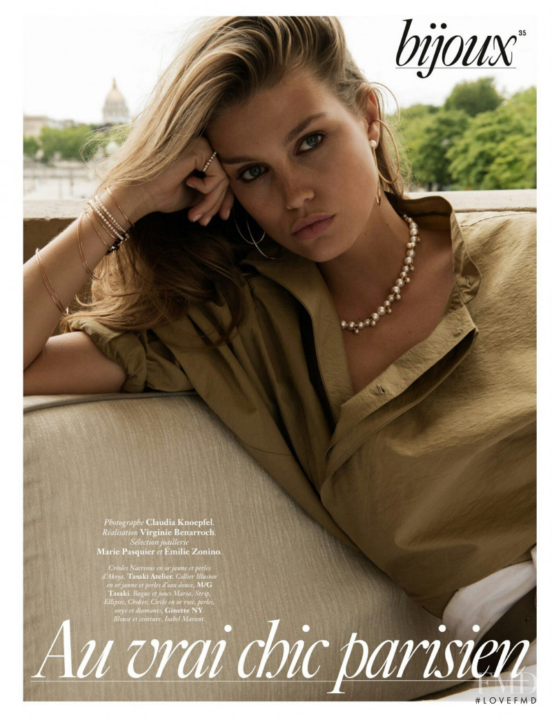 Luna Bijl featured in Au Vrai Chic Parisien, August 2020