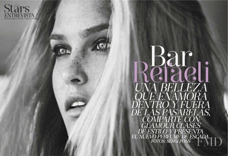 Bar Refaeli featured in La Mujer Perfecta, December 2012