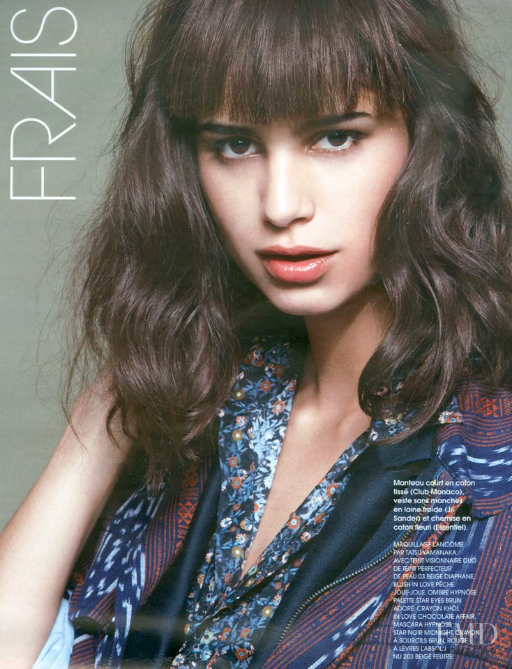 Mica Arganaraz featured in Dandy Frais, June 2013