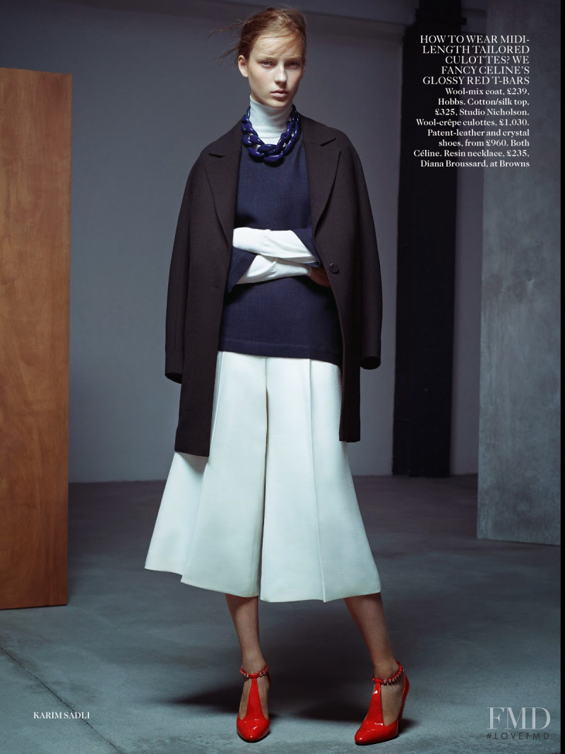 Julia Bergshoeff featured in Be precise, January 2015