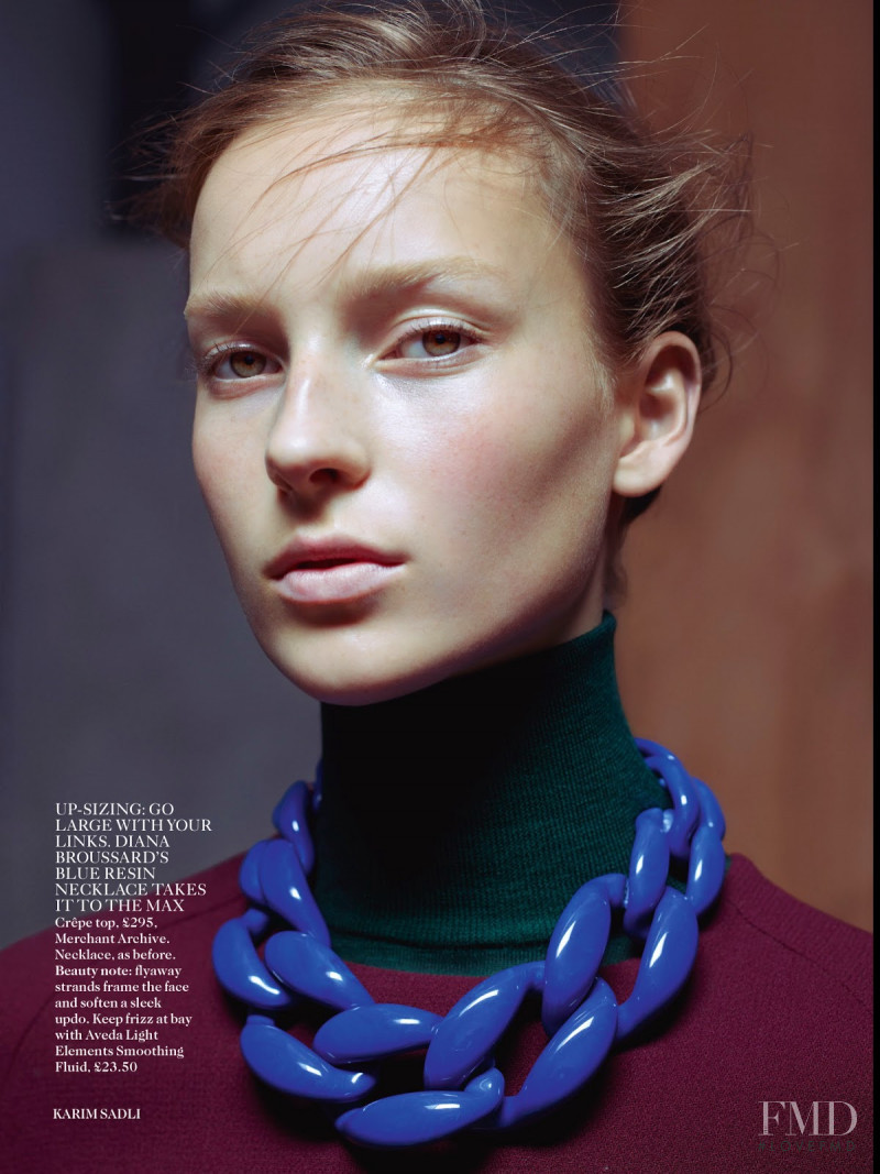 Julia Bergshoeff featured in Be precise, January 2015