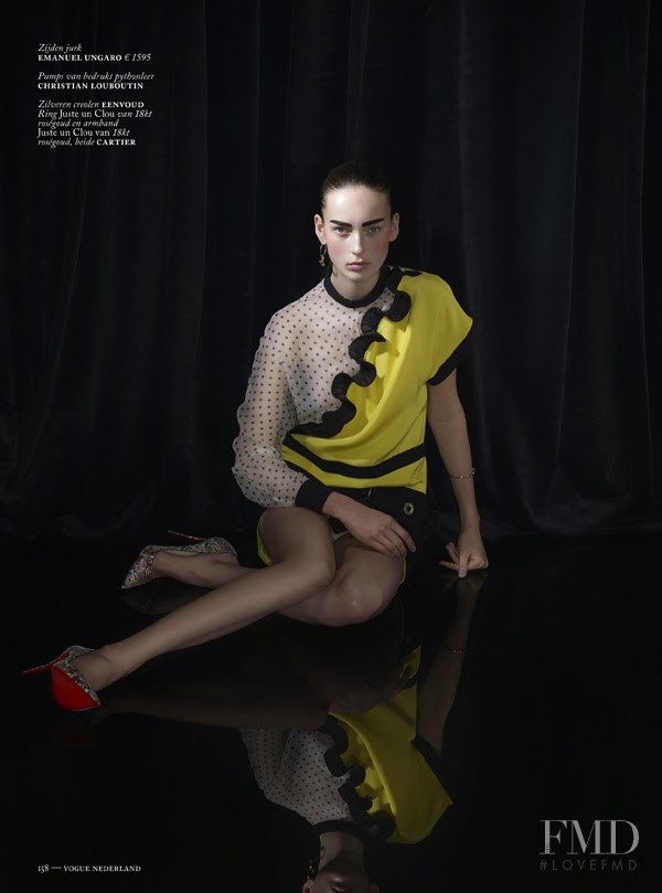 Julia Bergshoeff featured in Ray of Light, March 2014