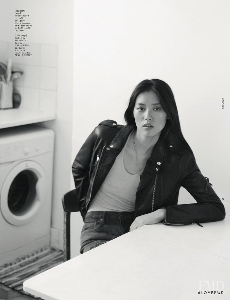 Liu Wen featured in homestyle, December 2012