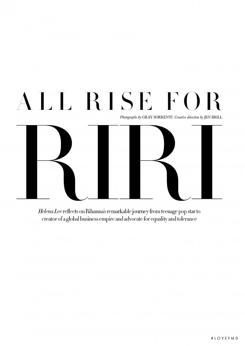 All Rise For Riri, September 2020