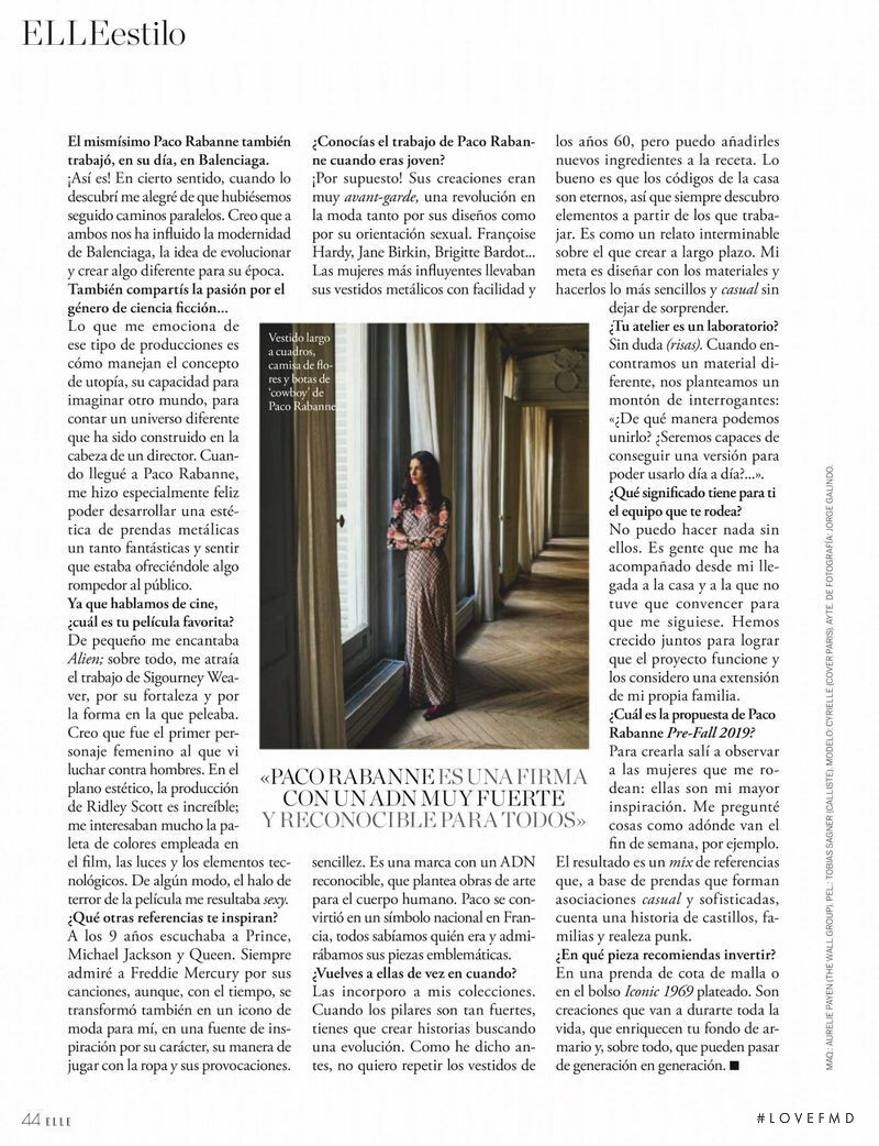 Cyrielle Lalande featured in El Nuevo Rey Midas e Co, June 2019