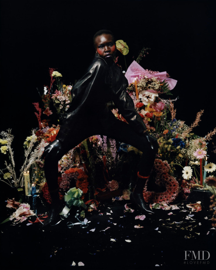 Alek Wek featured in By Harley Weir, October 2019