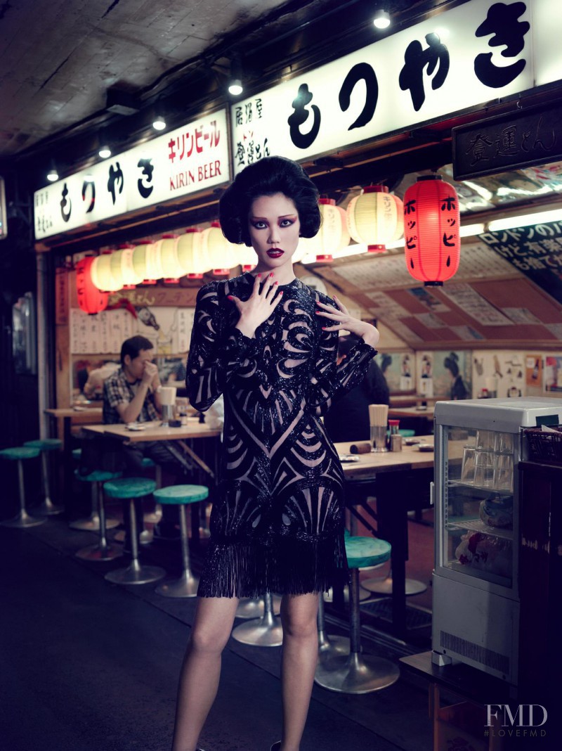 Tao Okamoto featured in Garden Party, September 2012