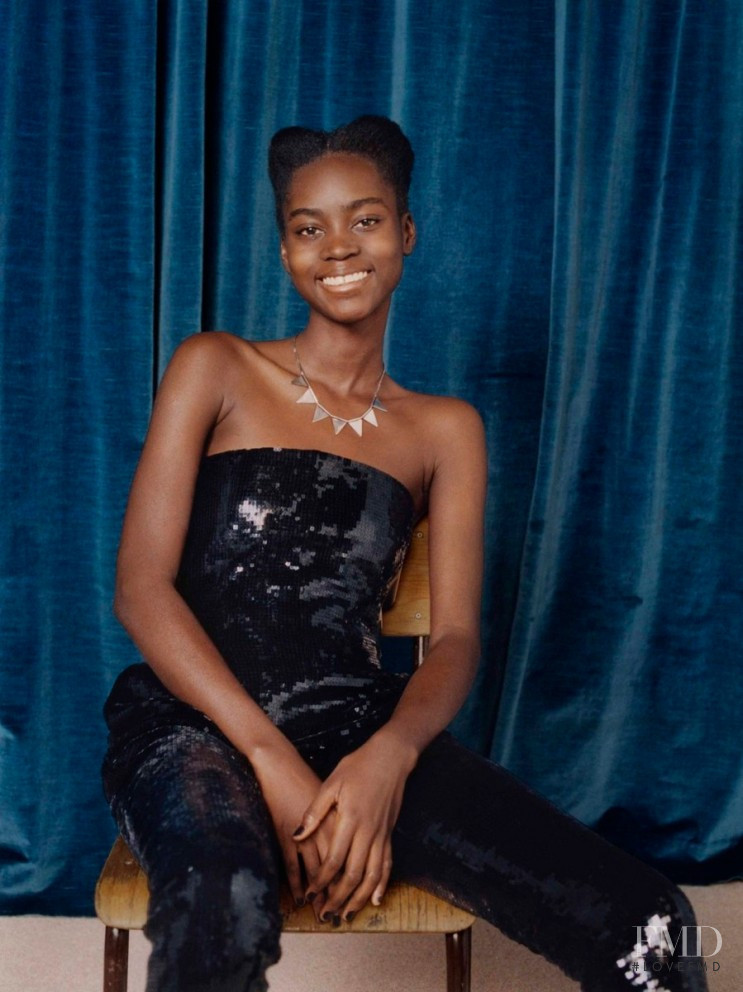 Grace Quaye featured in Venetia Scott with Saint Laurent by Anthony Vaccarello Part One, February 2020