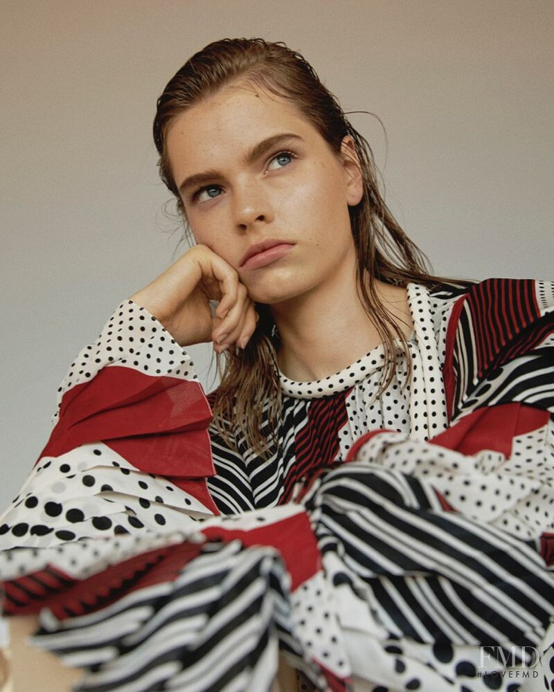 Maud Hoevelaken featured in LOUIS VUITTON Special, December 2018