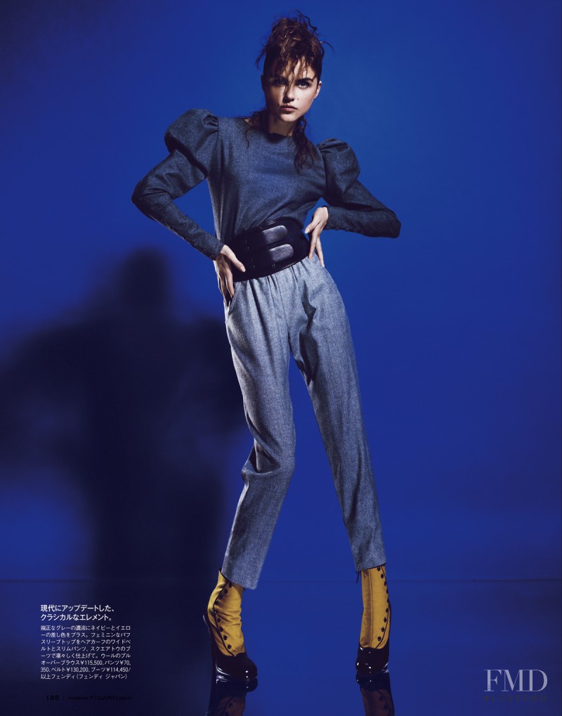 Rasa Zukauskaite featured in Fendi Folk, November 2012