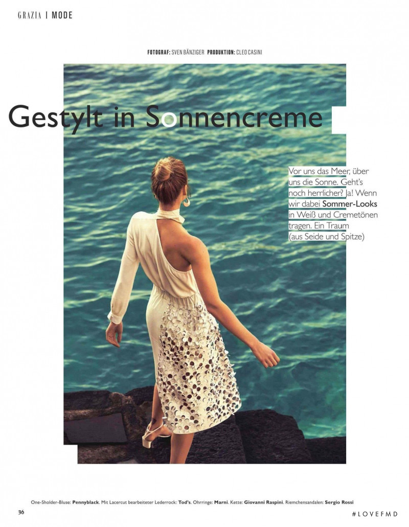 Susanne Knipper featured in Gestylt in Sonnencreme, July 2020