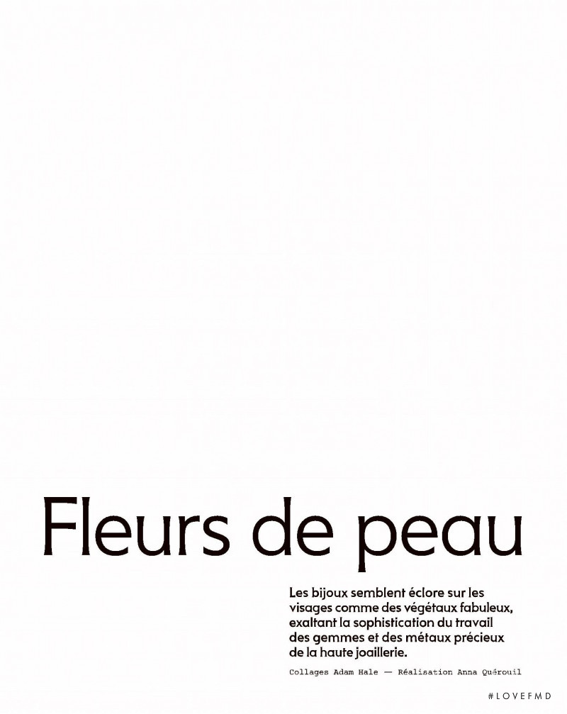 Fleurs de peau, June 2020