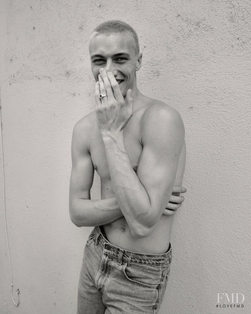 Lucky Blue Smith, April 2020