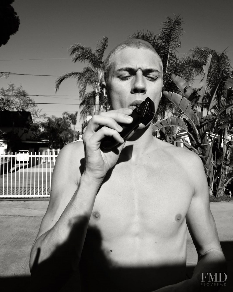 Lucky Blue Smith, April 2020