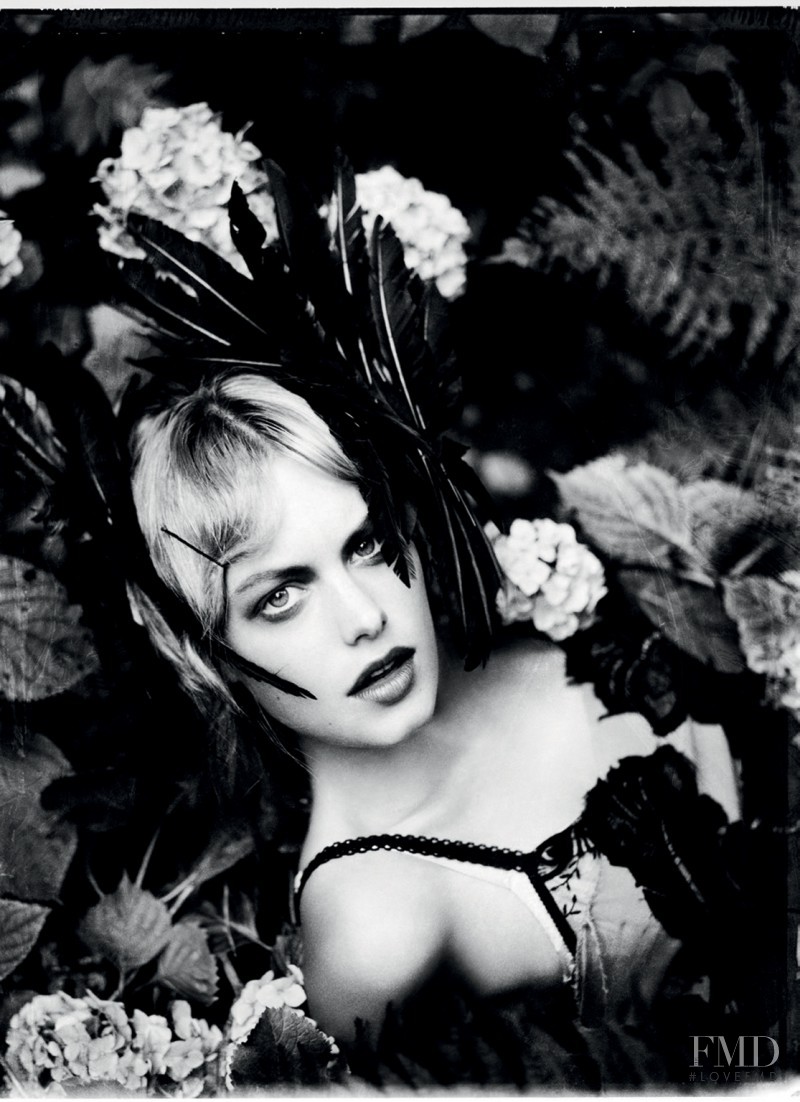 Camille Rowe featured in Bucolica, September 2012