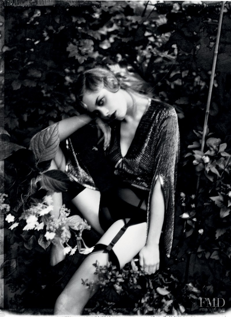 Camille Rowe featured in Bucolica, September 2012