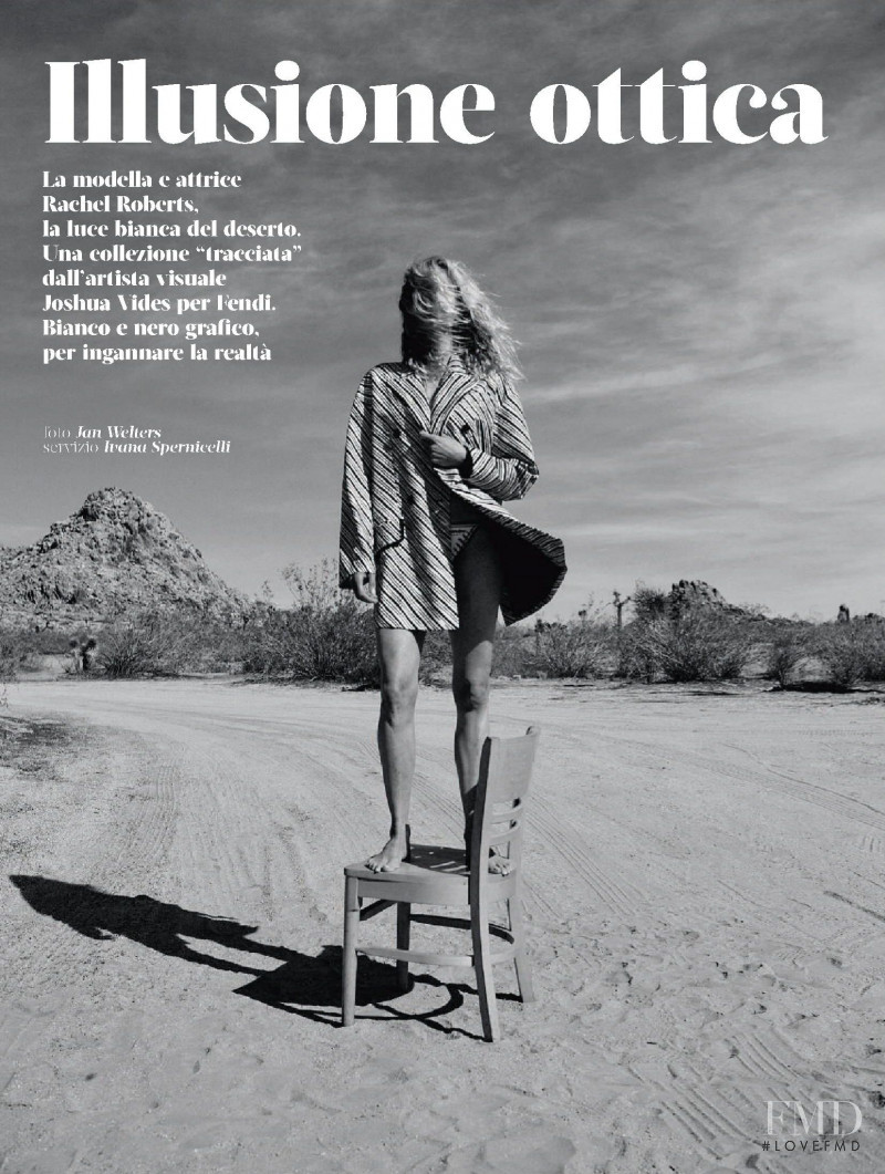 Rachel Roberts featured in Illusione ottica, June 2020