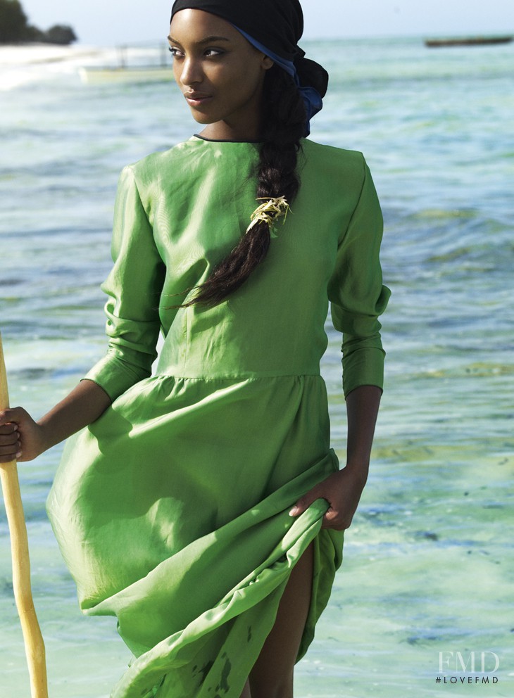 Jourdan Dunn featured in Ocean Colour Scene, March 2011