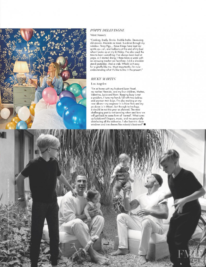 Poppy Delevingne featured in Way Back Home, August 2020