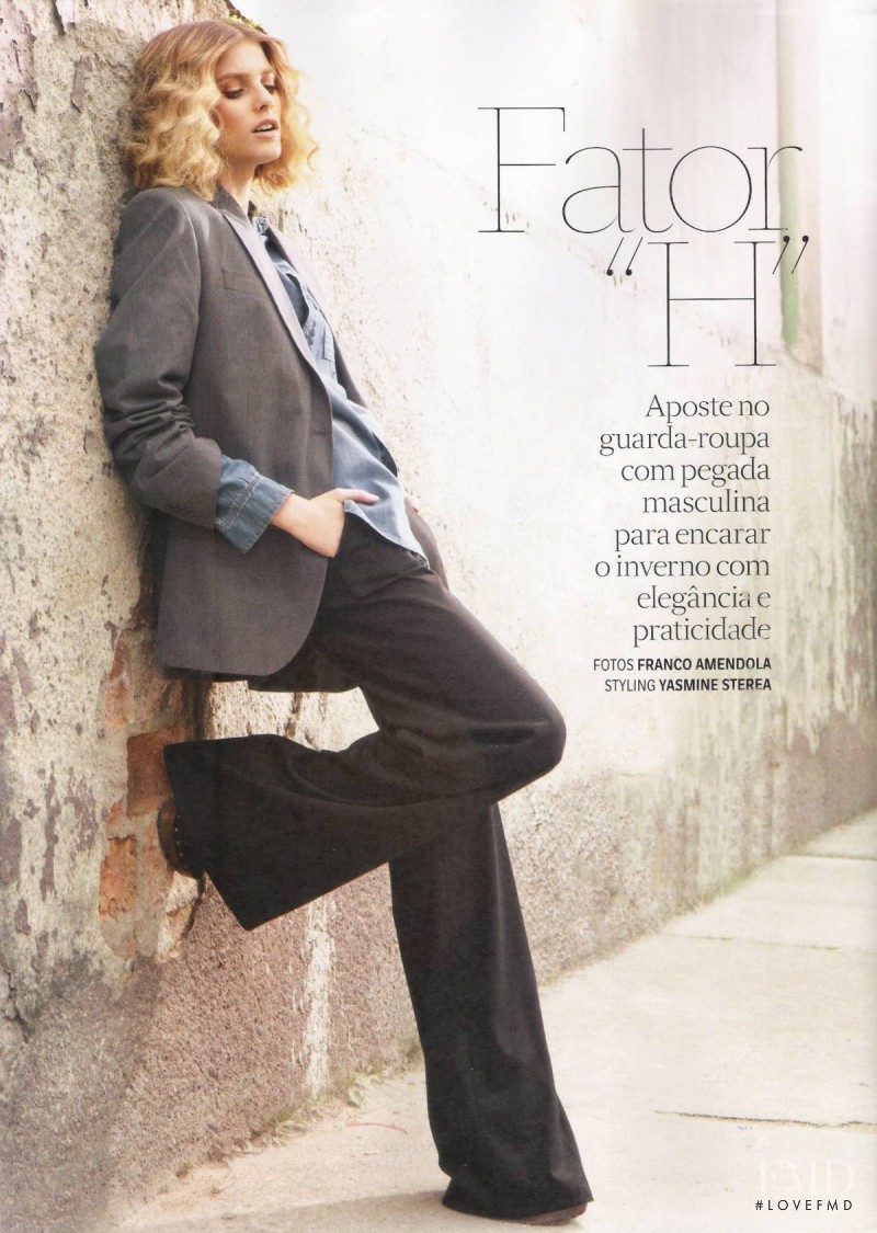 Josefina Cisternas featured in Fator "H", June 2011
