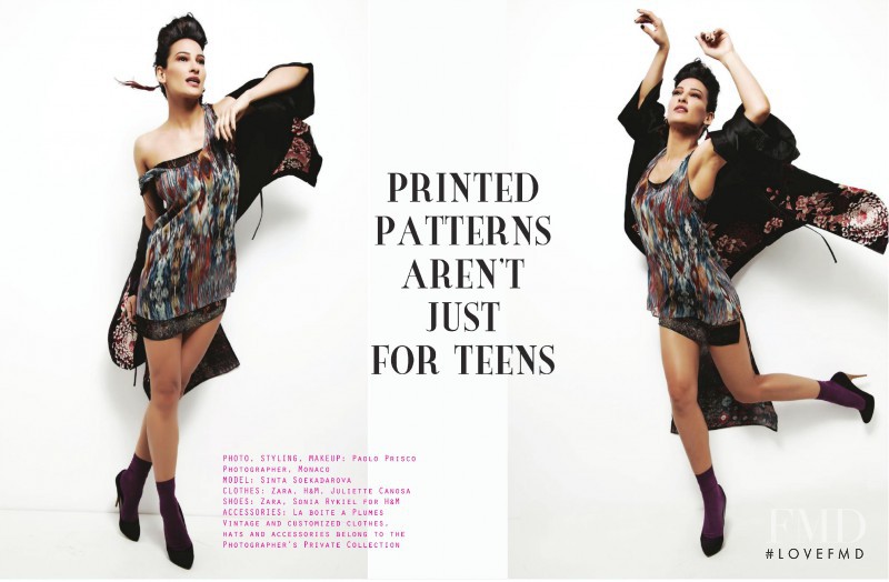 Printed Patterns Aren\'t Just For Teens, April 2012