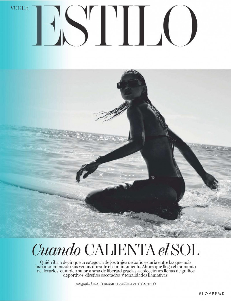 Hana Jirickova featured in Cuando Calienta el Sol, July 2020