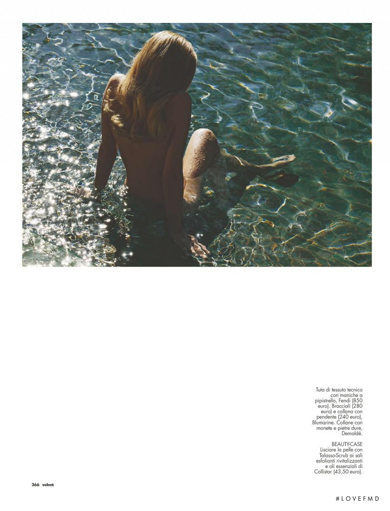 Sophie Srej featured in Nel Deserto In Grande Stile, March 2011