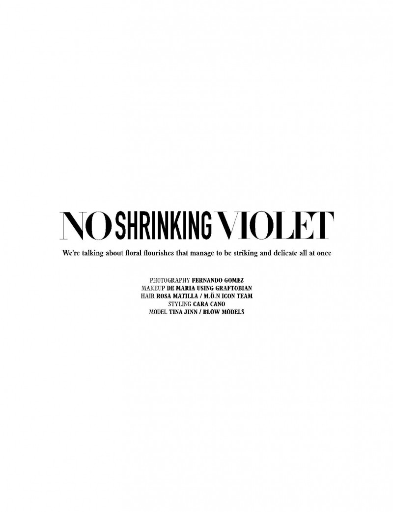 No Shrinking Violet, August 2020