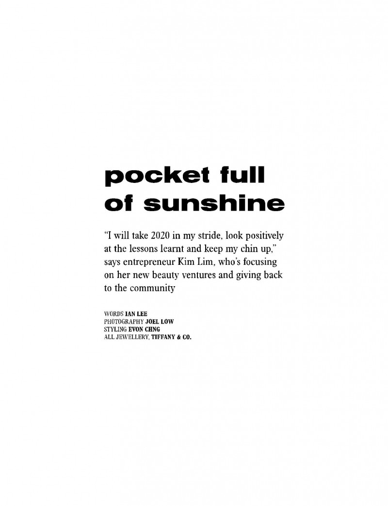 Pocket full of sunshine, August 2020