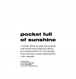 Pocket full of sunshine