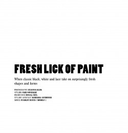 Fresh Lick Of Paint