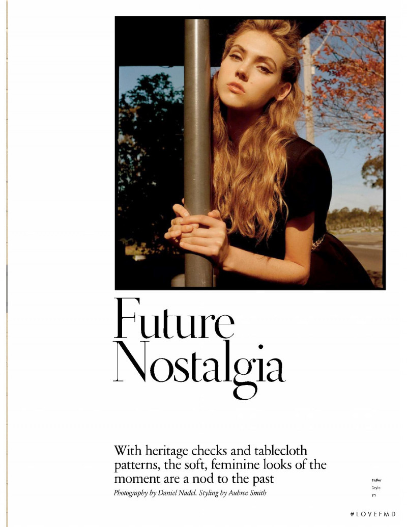 Grace Cameron featured in Future Nostalgia, August 2020
