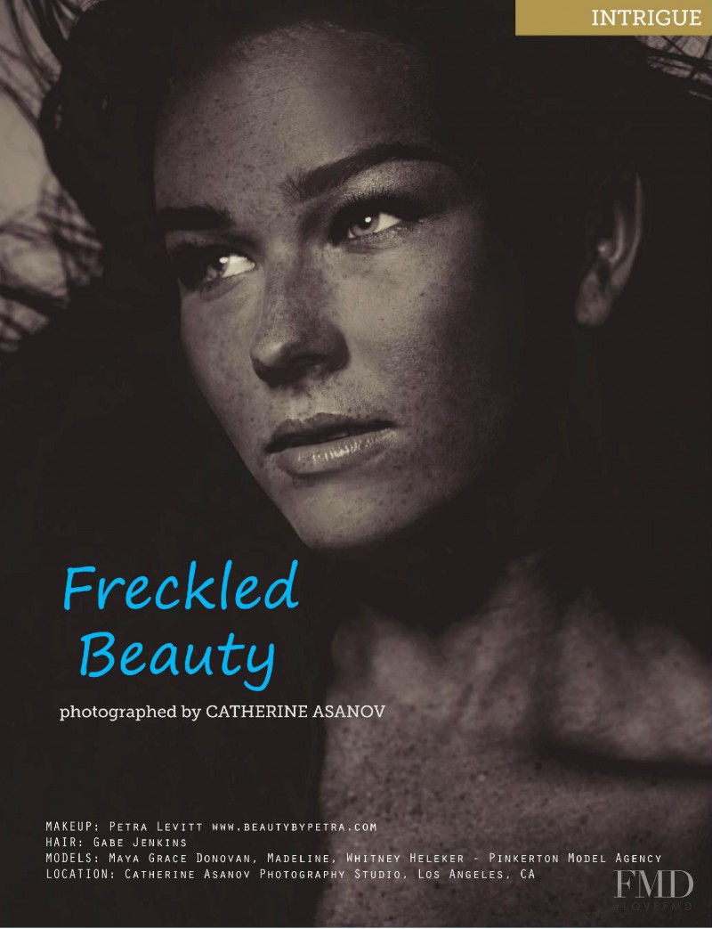 Freckled Beauty, May 2012