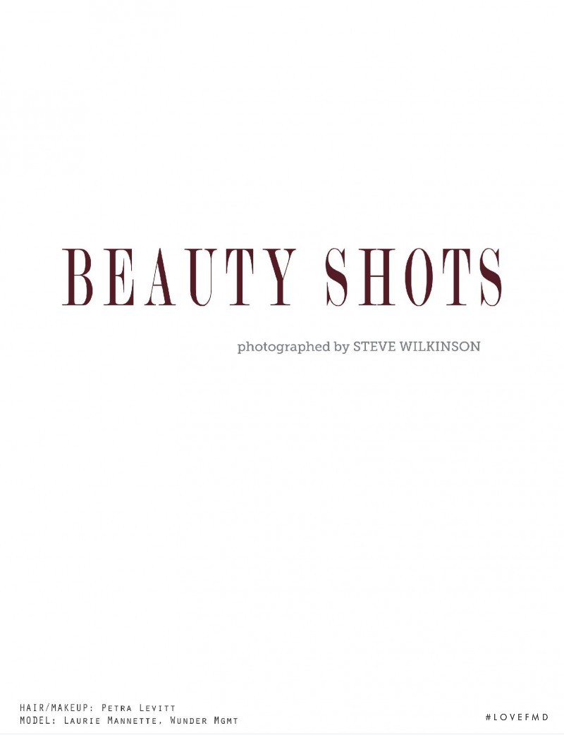 Beauty Shots, November 2012