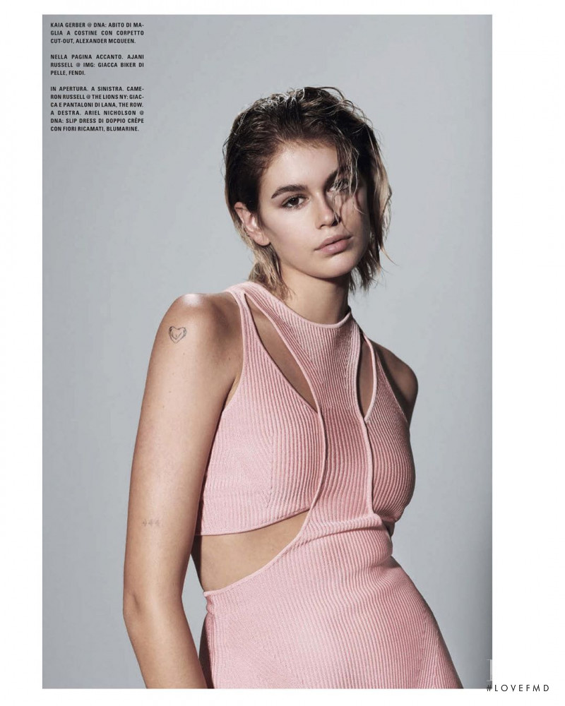 Kaia Gerber featured in 20 People, September 2020