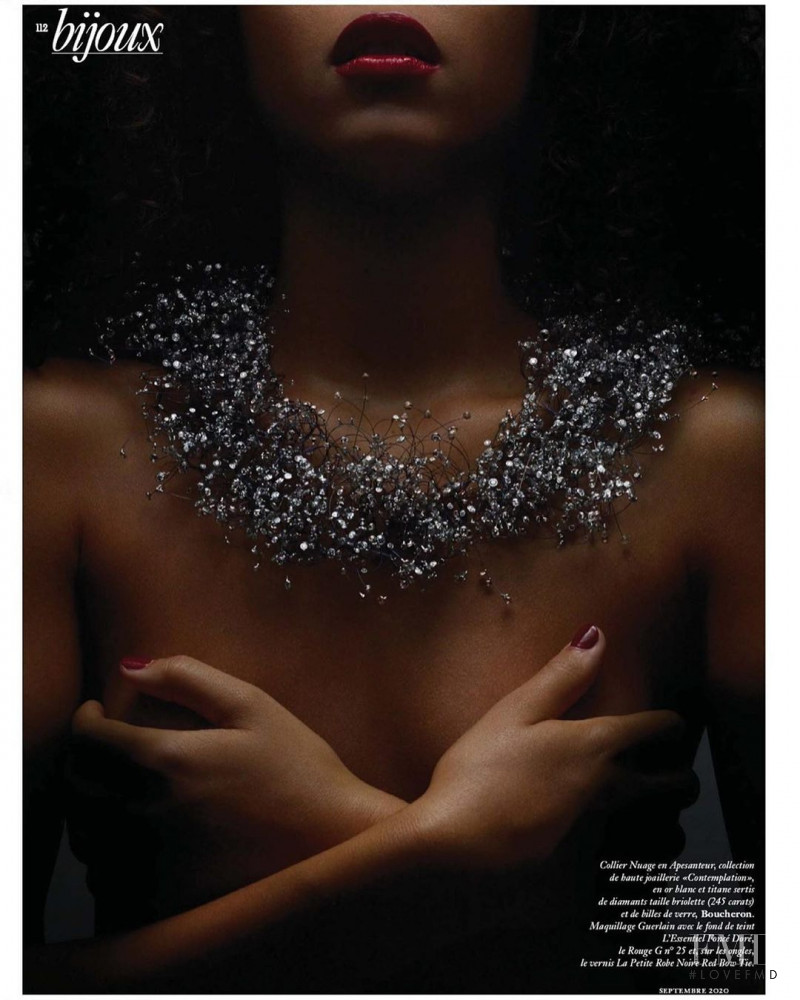 Melodie Vaxelaire featured in Bijoux: Decalees, September 2020