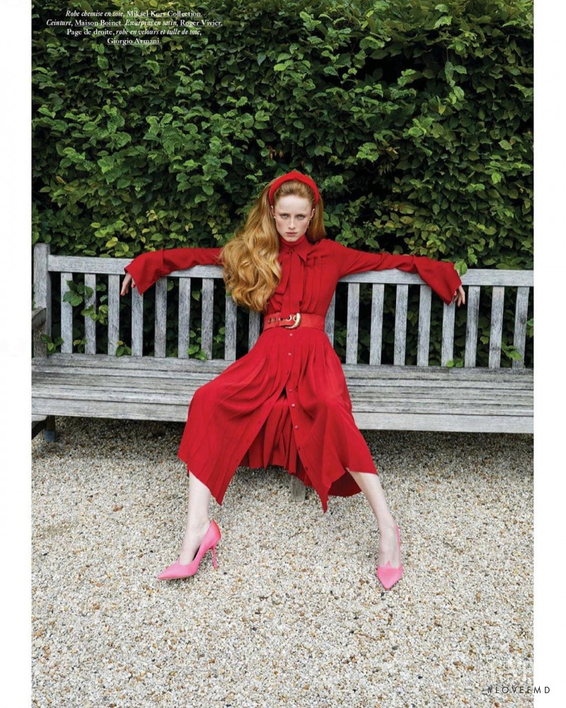 Rianne Van Rompaey featured in A Moi Paris, September 2020