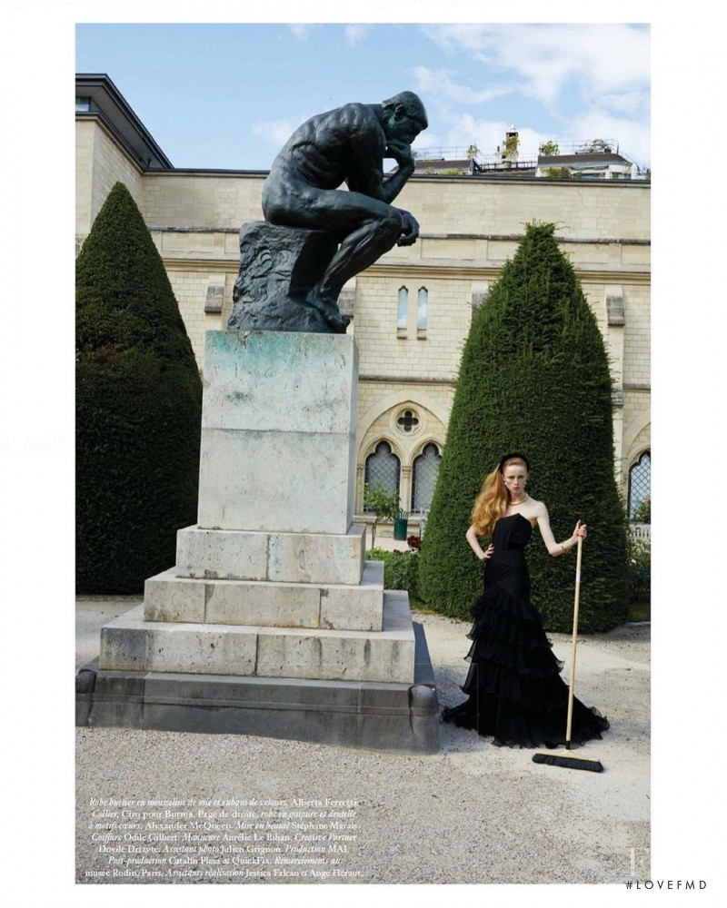 Rianne Van Rompaey featured in A Moi Paris, September 2020