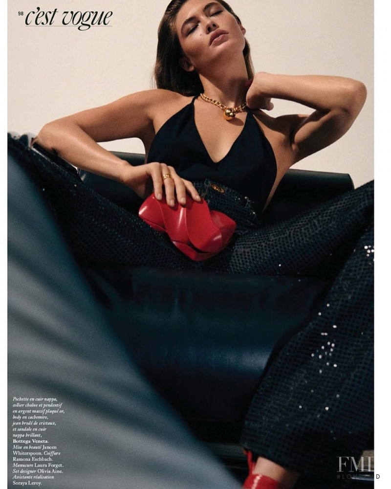 Grace Elizabeth featured in C\'est Vogue: Chic Classiques, September 2020