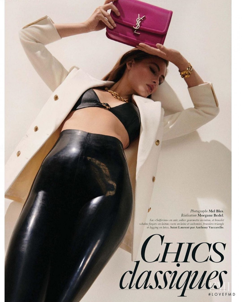 Grace Elizabeth featured in C\'est Vogue: Chic Classiques, September 2020