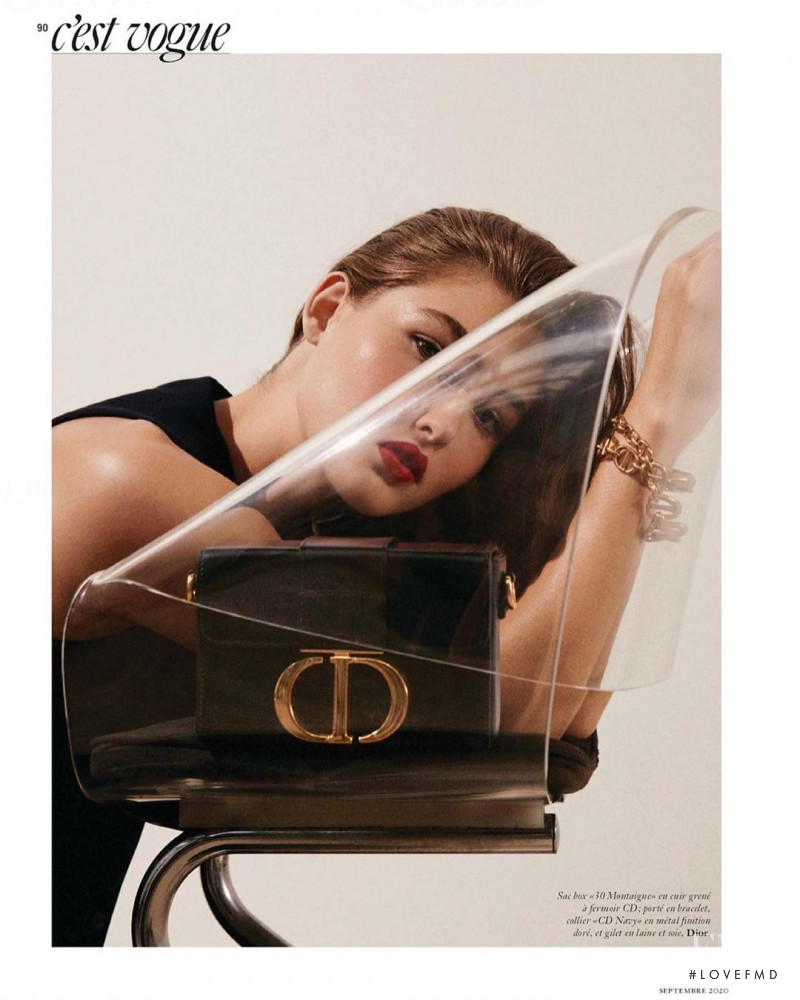 Grace Elizabeth featured in C\'est Vogue: Chic Classiques, September 2020