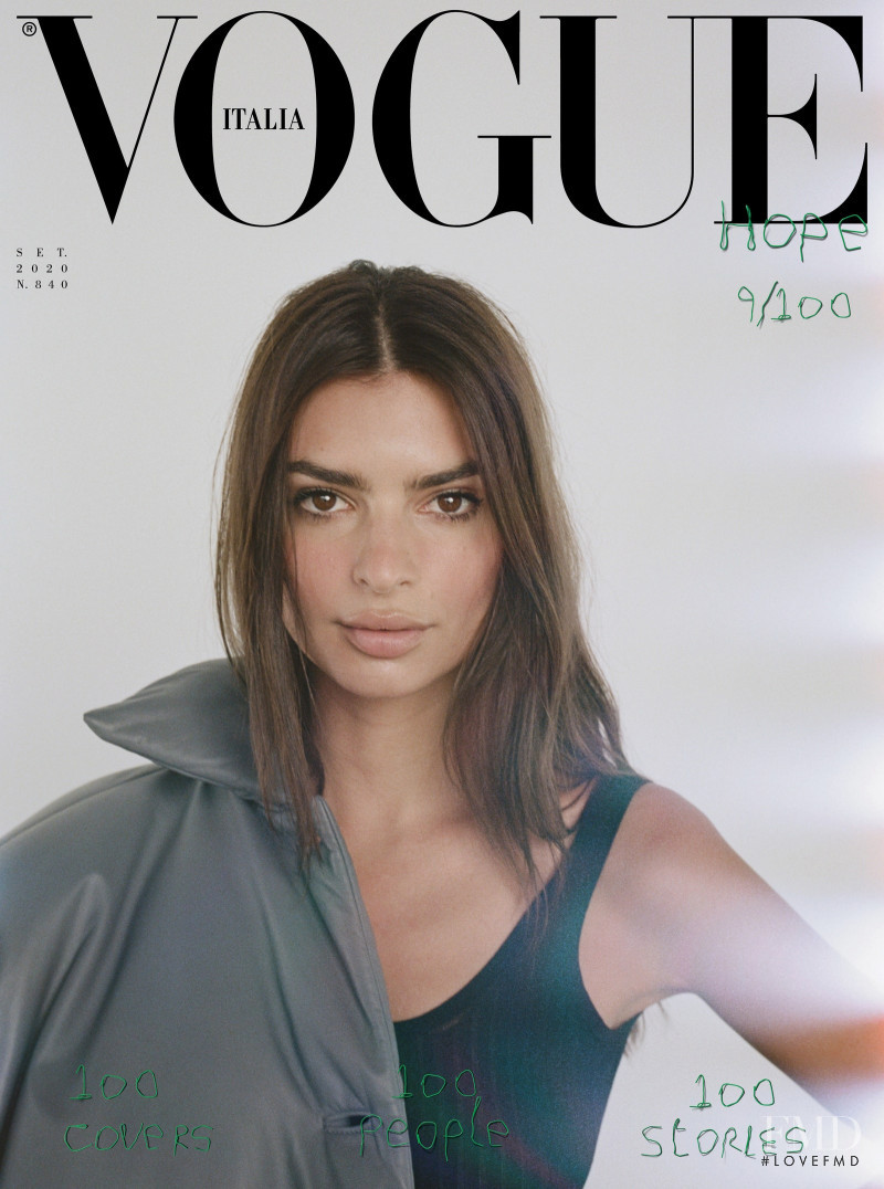 Emily Ratajkowski featured in 100 covers, 100 people, 100 stories, September 2020