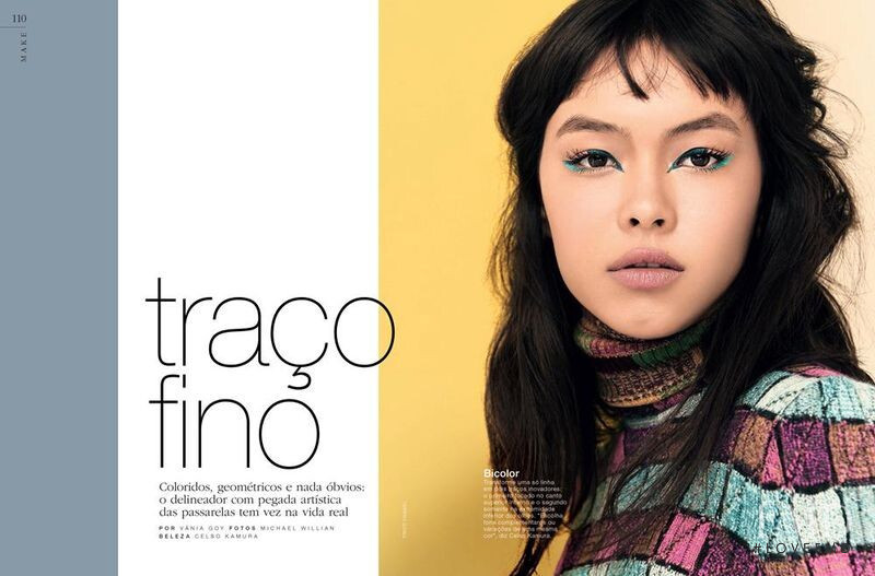 Maryel Uchida featured in Traco Fino, July 2018