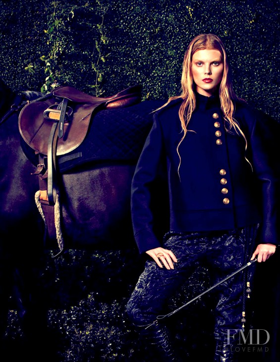 Maryna Linchuk featured in Gucci, October 2012