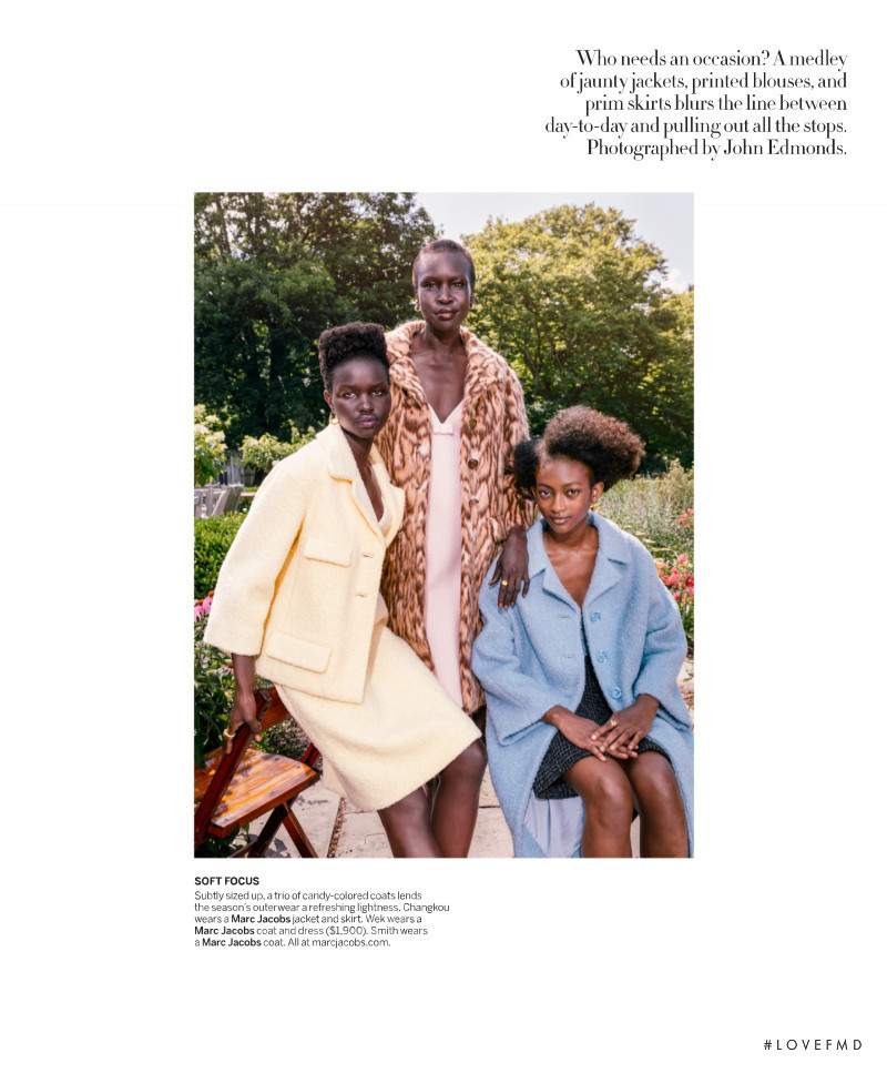 Alek Wek featured in The Custom of The Country, September 2020