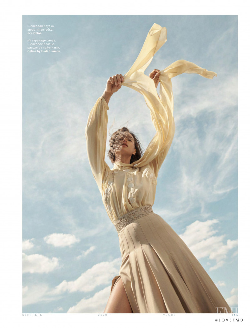 Irina Shayk featured in Wind of Change, September 2020