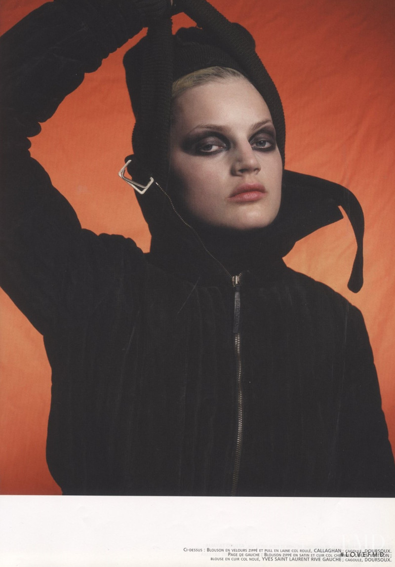 Guinevere van Seenus featured in Mask, September 2000