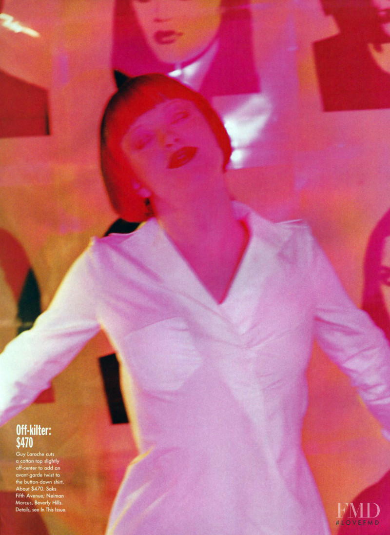 Karen Elson featured in Middle Ground, January 1998