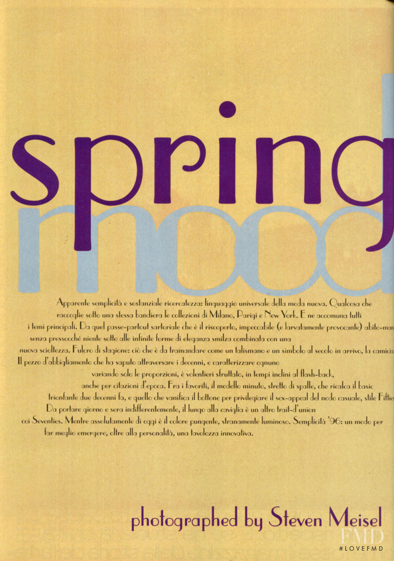 Spring Mood, February 1996